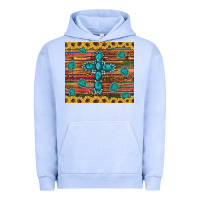 Western Gemstone Cross Sunflowers Leopard Serape Glitter Wooden Tumble Urban Hoodie | Teevron