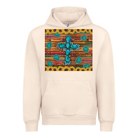 Sandshell western gemstone cross sunflowers leopard serape glitter wooden tumble Urban Hoodie - Artiststas
