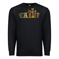 Black christmas cross faith Premium Sweatshirt - RanaPortraitStore