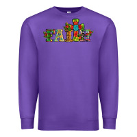 Purple christmas cross faith Premium Sweatshirt - RanaPortraitStore