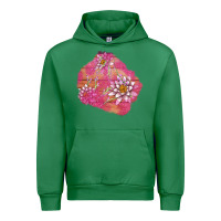 Emerald v.d  lavender and lotus patches Urban Hoodie - AdoDesignShop