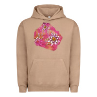 Pigment Burro v.d  lavender and lotus patches Urban Hoodie - AdoDesignShop