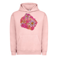 Pigment Salmon v.d  lavender and lotus patches Urban Hoodie - AdoDesignShop