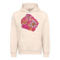 Sandshell v.d  lavender and lotus patches Urban Hoodie - AdoDesignShop