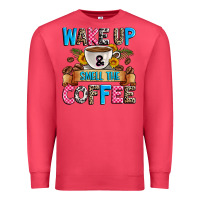 Cardinal wake up and smell the coffee Premium Sweatshirt - Zillion Design Studio