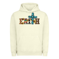 Pigment Pistachio western gemstone cross faith Urban Hoodie - Artiststas