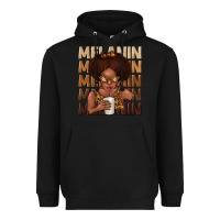 Black melanin kid Heavyweight Hoodie - texasbilliewilder