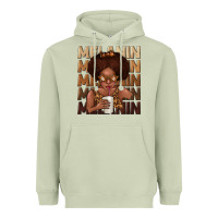Matcha melanin kid Heavyweight Hoodie - texasbilliewilder