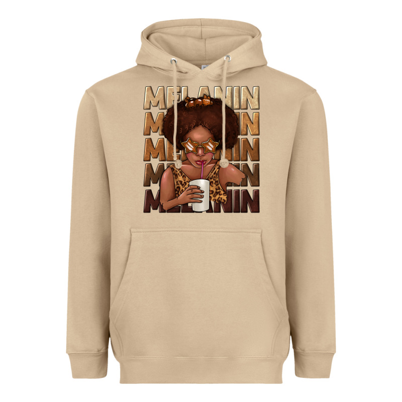 Melanin Kid Heavyweight Hoodie by texasbilliewilder | Teevron