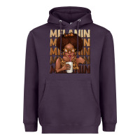 Plum melanin kid Heavyweight Hoodie - texasbilliewilder