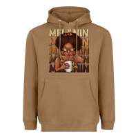 Toasted Coconut melanin kid Heavyweight Hoodie - texasbilliewilder