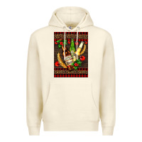 Sandshell beer bottles with mistletoe Premium Hoodie - AdoDesignShop