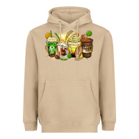 Mushroom beer coffee cups Heavyweight Hoodie - Zillion Design Studio