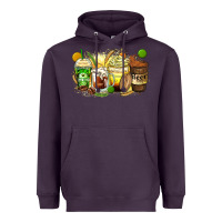 Plum beer coffee cups Heavyweight Hoodie - Zillion Design Studio