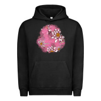 Pigment Black lotus patches Urban Hoodie - AdoDesignShop