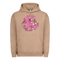 Pigment Burro lotus patches Urban Hoodie - AdoDesignShop