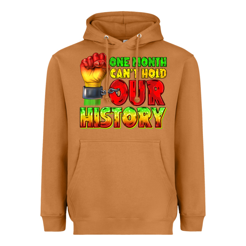 One Month Cant Hold Our History Juneteenth Heavyweight Hoodie by texasbilliewilder | Teevron