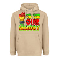 Mushroom one month cant hold our history juneteenth Heavyweight Hoodie - texasbilliewilder