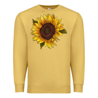 Antique Gold sunflower Premium Sweatshirt - RanaPortraitStore