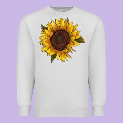 Sunflower Premium Sweatshirt Designed By Ranaportraitstore