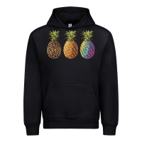 Black pineapples leopard tie dye summer Urban Hoodie - Artiststas
