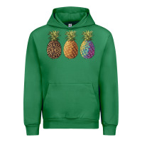 Emerald pineapples leopard tie dye summer Urban Hoodie - Artiststas