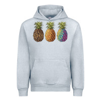 Heather Grey pineapples leopard tie dye summer Urban Hoodie - Artiststas