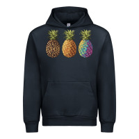 Navy pineapples leopard tie dye summer Urban Hoodie - Artiststas