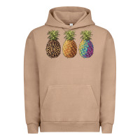 Pigment Burro pineapples leopard tie dye summer Urban Hoodie - Artiststas