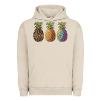 Pigment French Oak pineapples leopard tie dye summer Urban Hoodie - Artiststas
