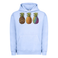 Pigment Grape Ice pineapples leopard tie dye summer Urban Hoodie - Artiststas