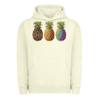 Pigment Pistachio pineapples leopard tie dye summer Urban Hoodie - Artiststas
