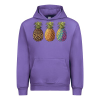 Tulip pineapples leopard tie dye summer Urban Hoodie - Artiststas