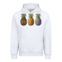 White pineapples leopard tie dye summer Urban Hoodie - Artiststas