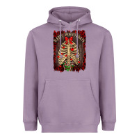 Lavender Happy Horrordays Heavyweight Hoodie - RanaPortraitStore