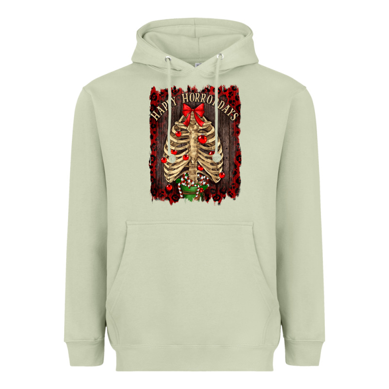 Happy Horrordays Heavyweight Hoodie by RanaPortraitStore | Teevron