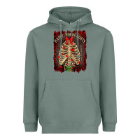Sage Happy Horrordays Heavyweight Hoodie - RanaPortraitStore
