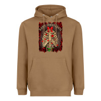 Toasted Coconut Happy Horrordays Heavyweight Hoodie - RanaPortraitStore