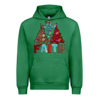 Emerald cross and christmas trees Urban Hoodie - AdoDesignShop