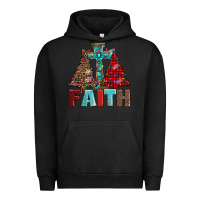 Pigment Black cross and christmas trees Urban Hoodie - AdoDesignShop