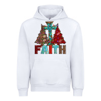 White cross and christmas trees Urban Hoodie - AdoDesignShop