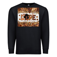 Black dope melanin Premium Sweatshirt - Zillion Design Studio