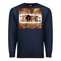 Navy dope melanin Premium Sweatshirt - Zillion Design Studio