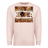 Pale Pink dope melanin Premium Sweatshirt - Zillion Design Studio