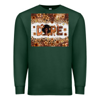 Sports Green dope melanin Premium Sweatshirt - Zillion Design Studio