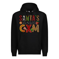 Black santa's favorite cxm Premium Hoodie - Jasminsmagicworld