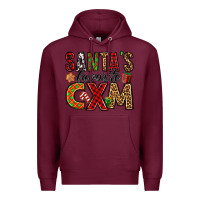 Burgundy santa's favorite cxm Premium Hoodie - Jasminsmagicworld