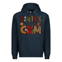 Navy santa's favorite cxm Premium Hoodie - Jasminsmagicworld