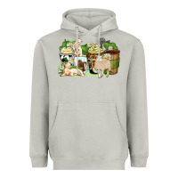 Moon Dust sheep coffee cups Heavyweight Hoodie - Zillion Design Studio