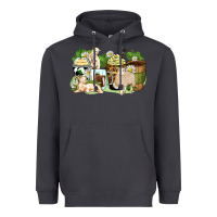 Smoke sheep coffee cups Heavyweight Hoodie - Zillion Design Studio